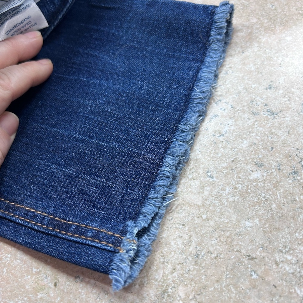 Seven7 Dark Blue Straight Leg Jeans - Picture 4 of 6